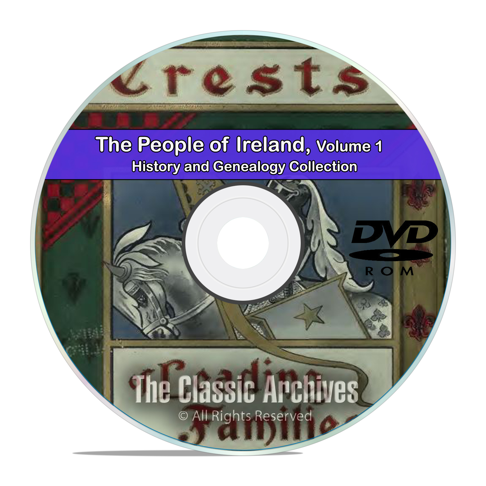 Ireland Vol 1, People Cities Towns, History and Genealogy 134 Books DVD - Click Image to Close